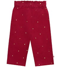 Hust and Claire Bukser - Fløjl - Wide - HCThilde - Teaberry m. G