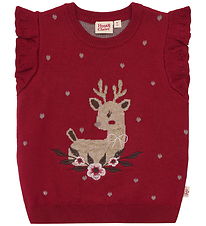 Hust and Claire Vest - Strik - HCEllie - Teaberry