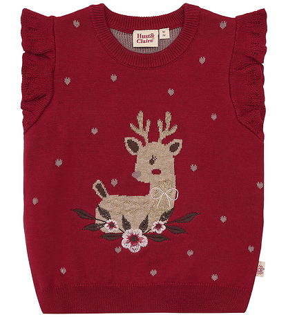 Hust and Claire Vest - Strik - HCEllie - Teaberry