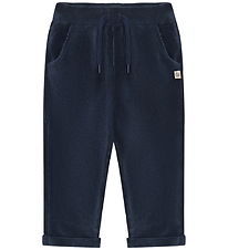 Hust and Claire Fløjlsbukser - HCGarry - Ottoman - More Navy
