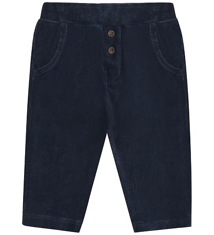 Hust and Claire Fløjlsbukser - HCGordon - Ottoman - More Navy