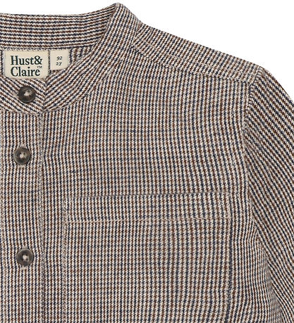 Hust and Claire Skjorte - HCJack - Harry Check - French Oak
