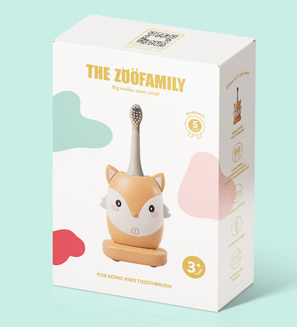 The Zoofamily Tandbørste - Fox - Orange