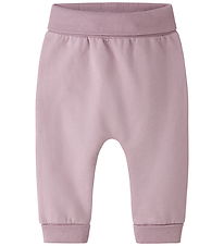 Name it - Sweatpants - NBFTASALLE - Mauve Shadows