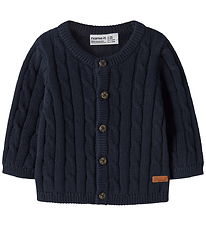 Name it - Cardigan - Strik - NBMRAFFAT - Navy Blazer