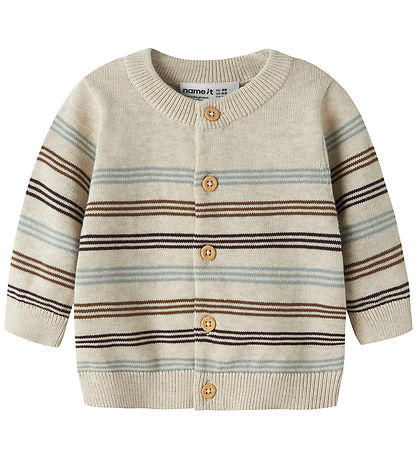 Name it Cardigan - Strik - NBMRONNYS - Peyote Melange