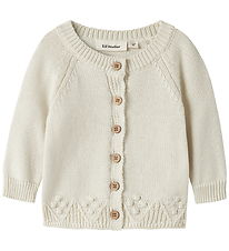 Lil Atelier Cardigan - Strik -  NBNRYLEE - Turtledove