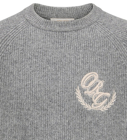 Jack & Jones Bluse - Strik - JorFrederiksberg - Light Grey Melan