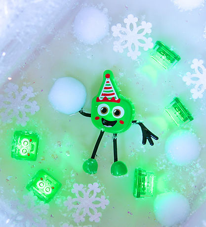 Glo Pals Figur/Sansekuber m. Lys - Jul - Green