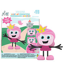 Glo Pals Figur/Sansekuber m. Lys - Princess Ida - Rose