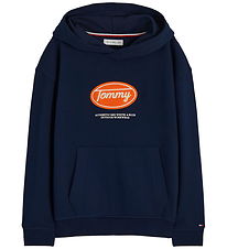 Tommy Hilfiger Hættetrøje - Dark BlueBlue