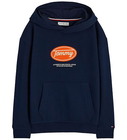 Tommy Hilfiger Hættetrøje - Dark BlueBlue