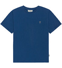 Les Deux T-shirt - Core Contrast - Navy Peony Blue