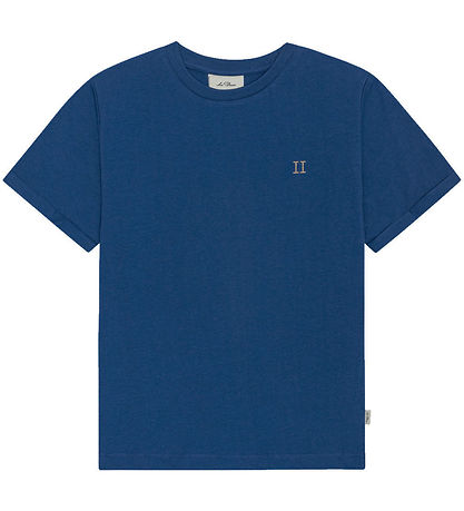 Les Deux T-shirt - Core Contrast - Navy Peony Blue
