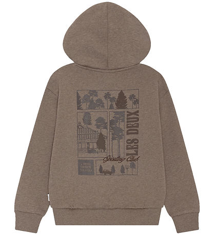 Les Deux Hættetrøje - Woods - Mountain Grey Melange