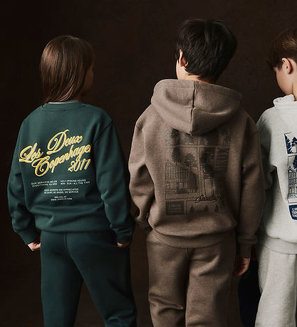Les Deux Sweatshirt - Service - Darkest Spruce Green