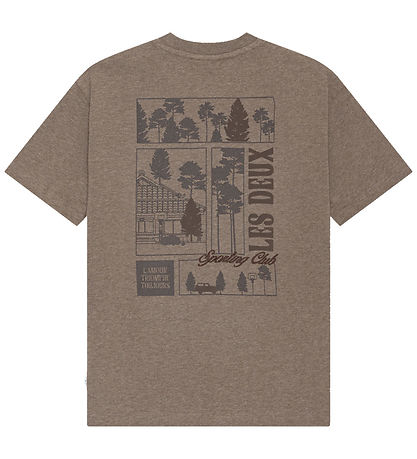 Les Deux T-shirt - Woods - Mountain Grey Melange