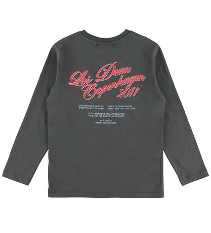 Les Deux Bluse - Service - Raven Grey