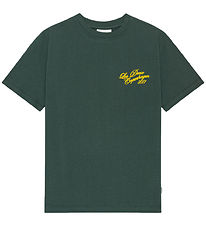 Les Deux T-shirt - Service  Darkest Sprunce Green