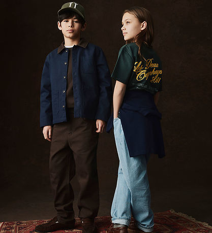 Les Deux T-shirt - Service  Darkest Sprunce Green