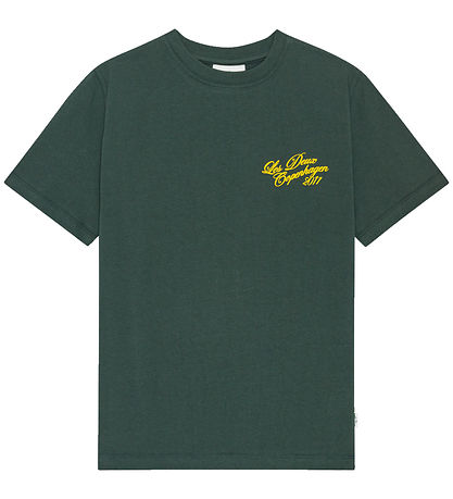 Les Deux T-shirt - Service  Darkest Sprunce Green