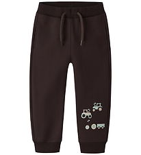 Name It Sweatpants - NmmRalle - Chocolate Plum