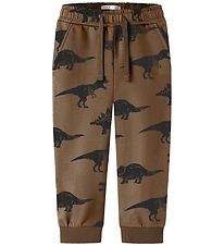 Name It Sweatpants - NmmRiva - Sepia