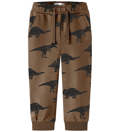Name It Sweatpants - NmmRiva - Sepia
