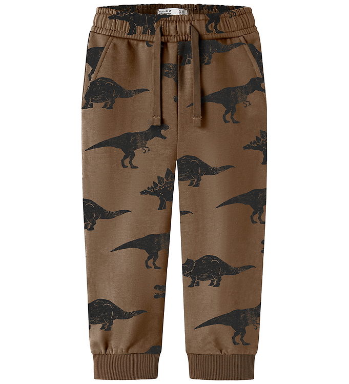 Name It Sweatpants - NmmRiva - Sepia