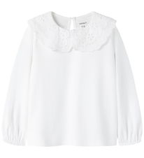 Name It Bluse - NmfRayl - Bright White