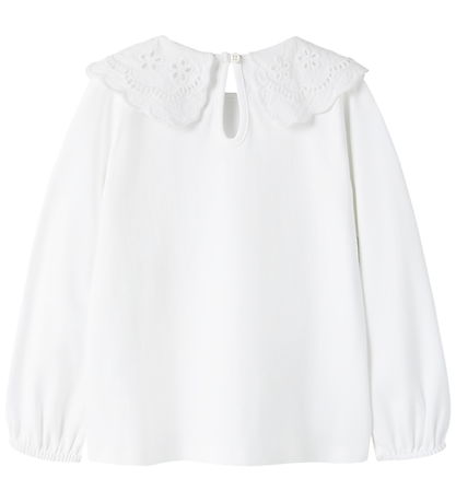 Name It Bluse - NmfRayl - Bright White
