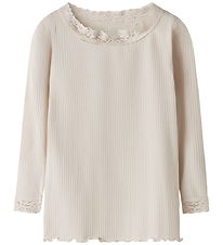 Name It Bluse - Rib - NmfRiona - Birch