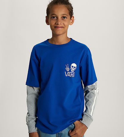 Vans Bluse - Arm Bones Twofer - Classic Blue