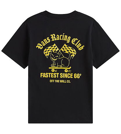 Vans T-shirt - Cat Club - Sort