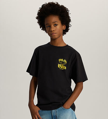 Vans T-shirt - Cat Club - Sort
