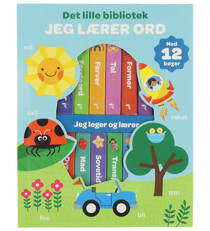 Forlaget Tukan Bøger - 12-stk - Det Lille Bibliotek - Jeg Lærer 