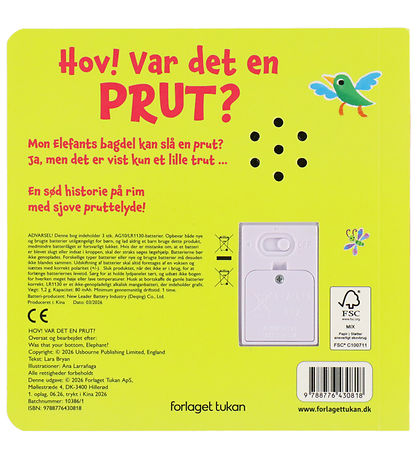 Forlaget Tukan Bog m. Lyd -  Hov! Var det en prut?