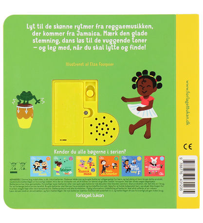 Forlaget Tukan Bog m. Lyd - Min Lille Musikbog - Cool Reggae
