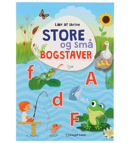 Forlaget Tukan Opgavebog -  Lær At Skrive Store Og Små Bogstaver