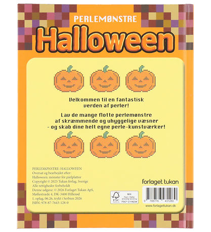Forlaget Tukan Bog - Perlemønstre - Halloween