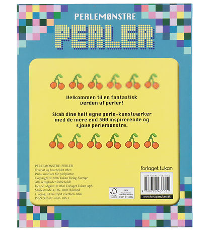 Forlaget Tukan Bog - Perlemønstre - Perler
