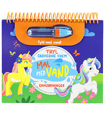 Forlaget Tukan Malebog - Tryl Farverne Frem - Mal Med Vand - Enh