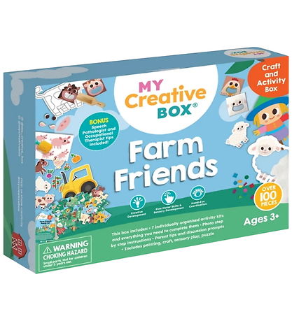 My Creative Box Aktivitetslegetøj - Farm Friends