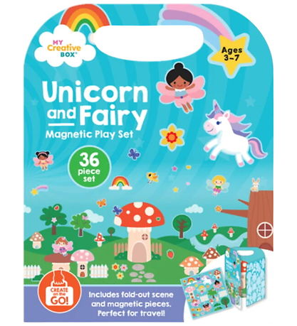 My Creative Box Magnetlegetøj - Unicorn and Fairy