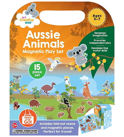 My Creative Box Magnetlegetøj - Aussie Animals