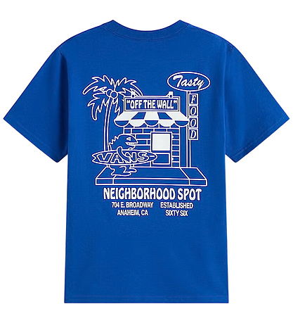 Vans T-shirt - Food Spot - Classic Blue