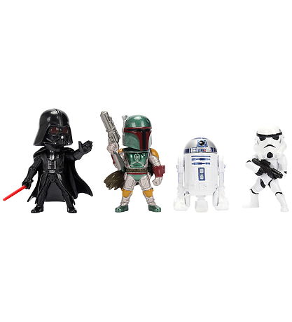Jada Star Wars Legetøjsfigurer - 6,5 cm - 4-pak