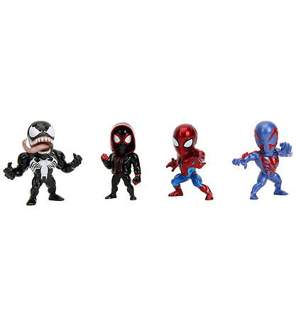 Jada Marvel Legetøjsfigurer - 1,6 cm - 4-pak