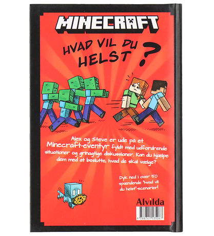 Alvilda Bog - Minecraft - Hvad vil du helst? - Dansk