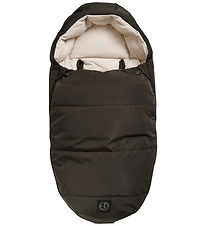 Elodie Details Kørepose - 110 cm - Luxe - Uld/Dun - Sort